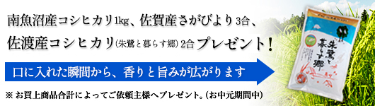 お中元キャンペーン