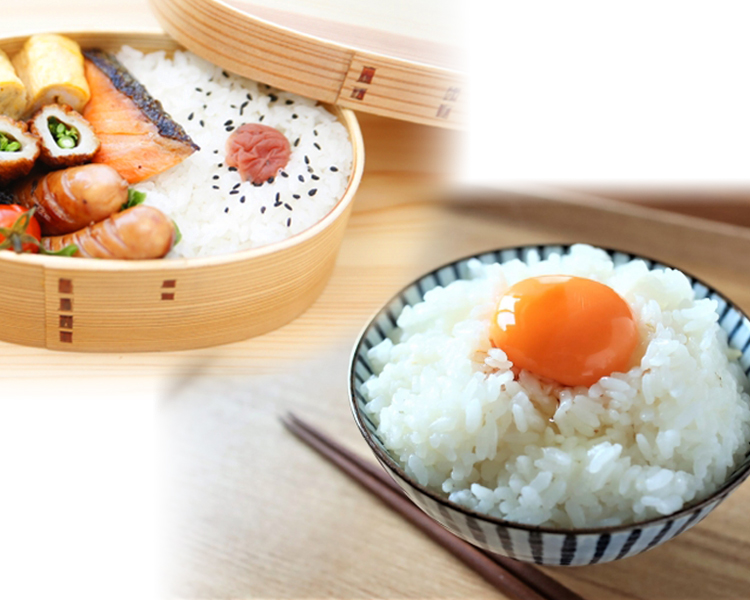 ななつぼし朝食卵かけご飯