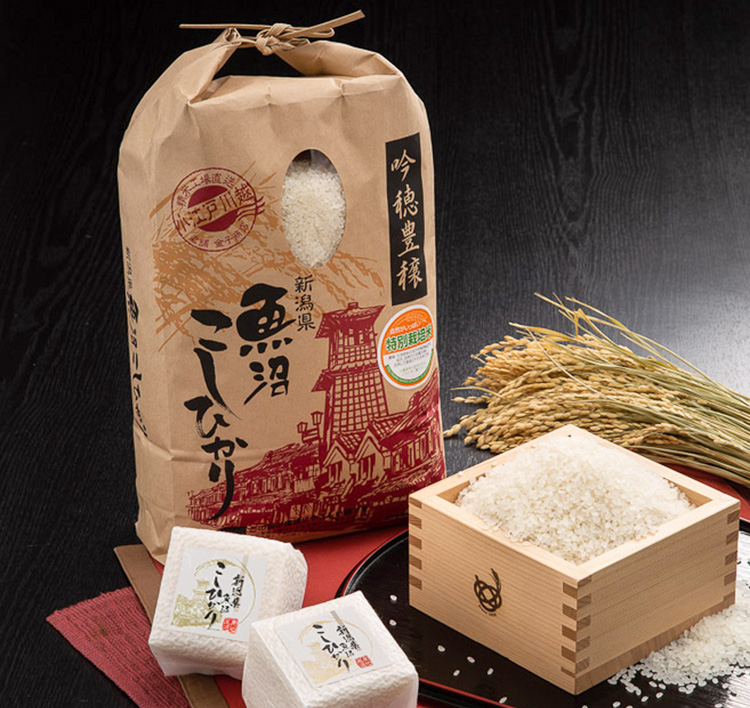 南魚沼コシヒカリイメージ